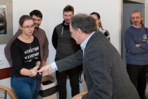 2018.01 - Imieniny prof. Lucjana Sobczyka